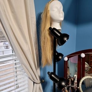 Long Blonde ponytail add on